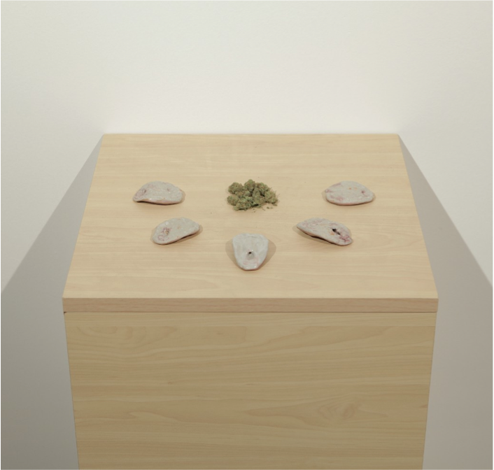 Aine Vonnegut, Maia Ruth Lee
Troll Tongues 2013
Fired Ceramic